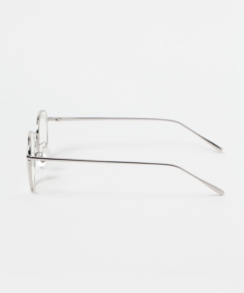 FOREVER 21（フォーエバー トゥエンティーワン）の「メタルフレームメガネ2（メガネ・レディース・シルバー・FREE）」の8枚目の写真