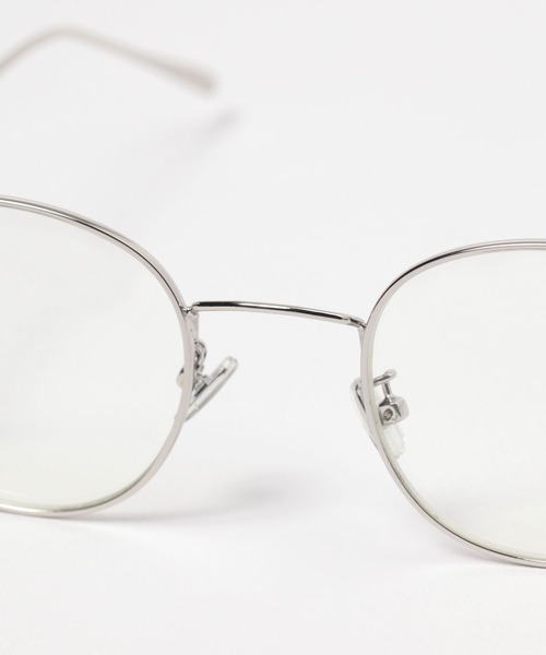 FOREVER 21（フォーエバー トゥエンティーワン）の「メタルフレームメガネ2（メガネ・レディース・シルバー・FREE）」の5枚目の写真