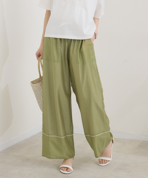 Paradise Picnic(パラダイスピクニック)の「ラメ編みスクエアかごバッグ(かごバッグ・レディース・シルバー・FREE)」の21枚目の写真