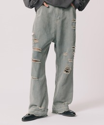 ▲hard crash denim pants / ハード クラッシュ デニムパンツ