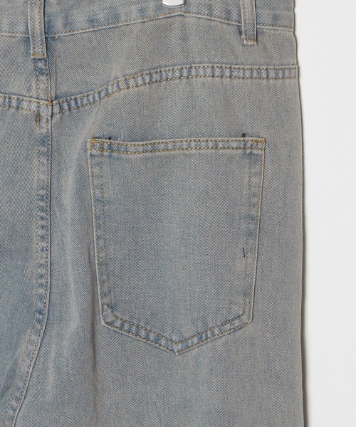 Theater code(シアターコード)の「▲hard crash denim pants / ハード クラッシュ デニムパンツ(デニムパンツ・メンズ・ブルー・3/2)」の10枚目の写真