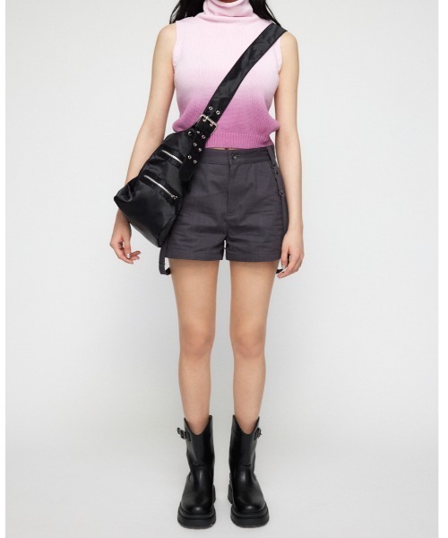LAGUA GEM（ラグアジェム）の「SUSPENDERS COMPACT ショートパンツ