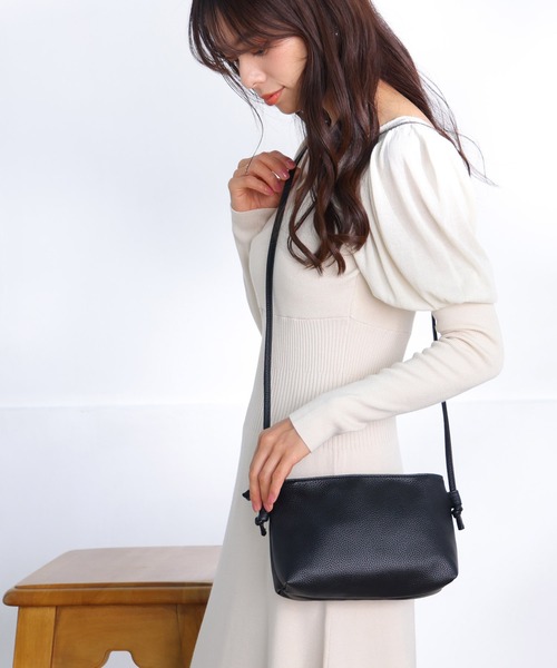 ☆日本未上陸*ALDO*新作*フラワーアップリケショルダーバッグ☆ クリアポケット付】フラワーパーツ合皮ミニショルダーバッグ