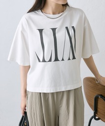 PUAL CE CIN | リバースロゴプリントTシャツ(Tシャツ/カットソー)