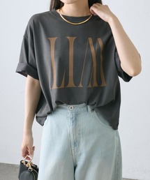 リバースロゴプリントTシャツ