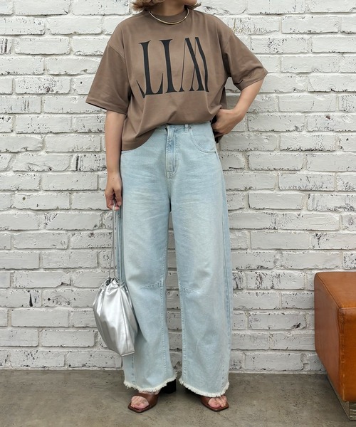 おまとめ　ピュアルセシンバルーンシルエットTシャツチャコールグレーホワイト2点 吸水速乾】バルーンシルエットTシャツ | PUAL CE CIN