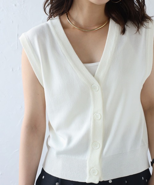 BOTTサマーニットベスト M BOTTサマーニットベスト M 楽天市場