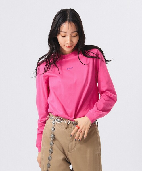 BEAMS BOY（ビームスボーイ）の「ボーイ ミニロゴ ロング