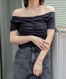 WEGO/2WAYシャーリングオフショルT