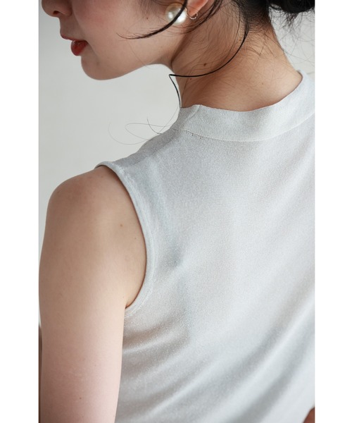 cawaii(カワイイ)の「ささやかに煌めく伸びやかカットソートップス(Tシャツ/カットソー・レディース・アイボリー・FREE)」の5枚目の写真