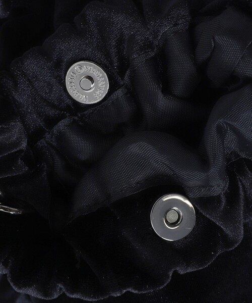 Firsthand（ファーストハンド）の「Firsthand/ファーストハンド 2wayベロアリボンバッグ / ハンドルバッグ / ショルダーバッグ（ショルダーバッグ・レディース・ピンク/グレー/ブラック・ONE SIZE）」の9枚目の写真