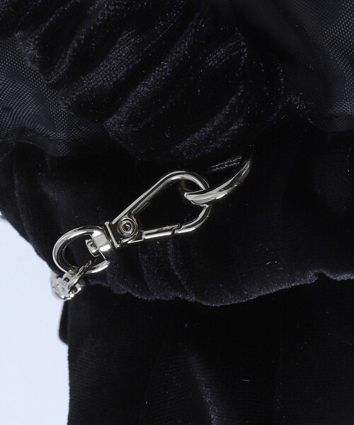 Firsthand（ファーストハンド）の「Firsthand/ファーストハンド 2wayベロアリボンバッグ / ハンドルバッグ / ショルダーバッグ（ショルダーバッグ・レディース・ピンク/グレー/ブラック・ONE SIZE）」の10枚目の写真