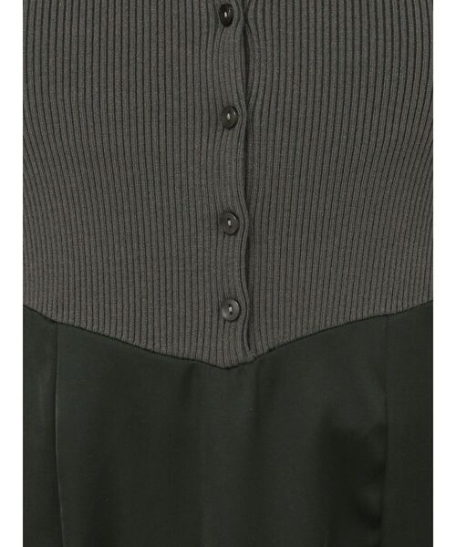 LAGUNAMOON（ラグナムーン）の「カラーニットドッキングナローワンピース（ワンピース・レディース・ブラック/チャコールグレー/ベージュ・MEDIUM/SMALL）」の12枚目の写真