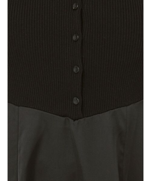 LAGUNAMOON（ラグナムーン）の「カラーニットドッキングナローワンピース（ワンピース・レディース・ブラック/チャコールグレー/ベージュ・MEDIUM/SMALL）」の11枚目の写真