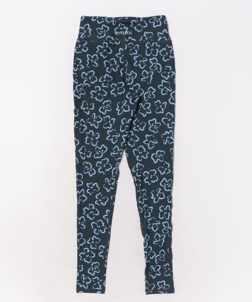 emmi(エミ)の「eco ドローウィングレギンス(その他パンツ・レディース・オフホワイト/ネイビー・0/1)」の4枚目の写真