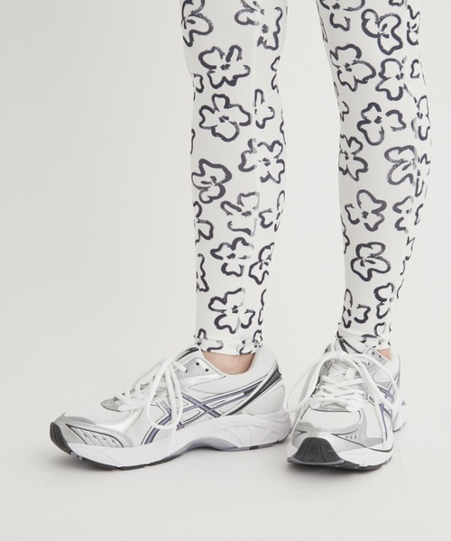 emmi(エミ)の「eco ドローウィングレギンス(その他パンツ・レディース・オフホワイト/ネイビー・0/1)」の8枚目の写真