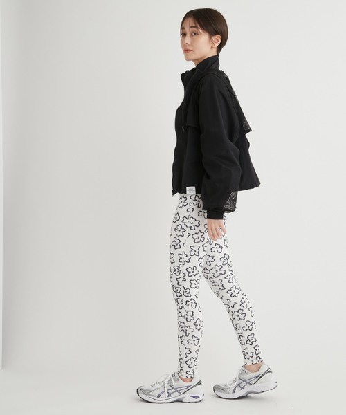 emmi(エミ)の「eco ドローウィングレギンス(その他パンツ・レディース・オフホワイト/ネイビー・0/1)」の15枚目の写真