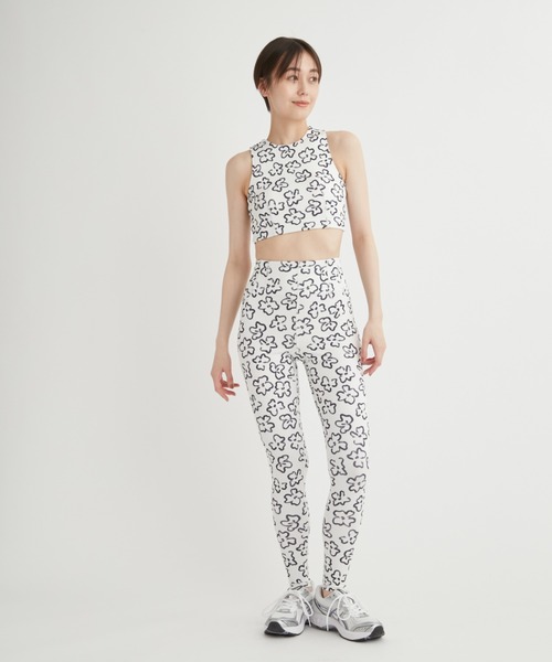 emmi(エミ)の「eco ドローウィングレギンス(その他パンツ・レディース・オフホワイト/ネイビー・0/1)」の11枚目の写真