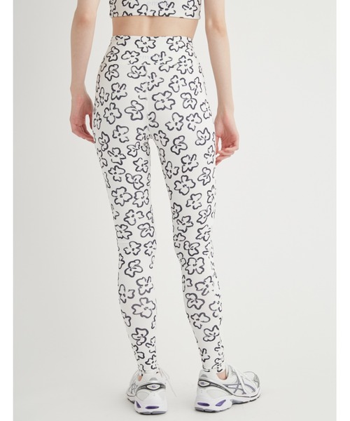 emmi(エミ)の「eco ドローウィングレギンス(その他パンツ・レディース・オフホワイト/ネイビー・0/1)」の7枚目の写真