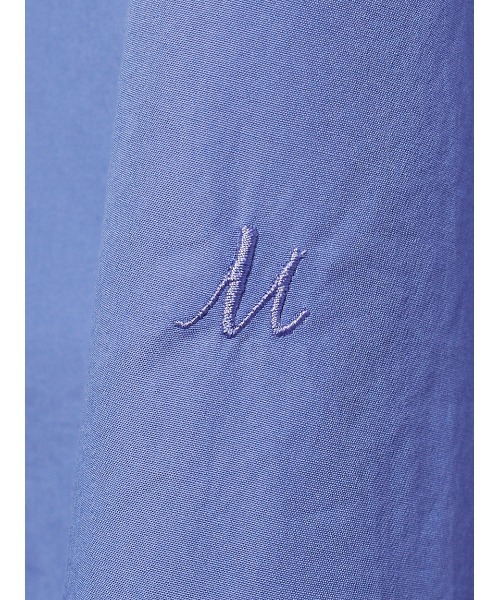 Mila Owen（ミラオーウェン）の「ベーシックロングシャツ（シャツ/ブラウス・レディース・ブルー/チェック/ベージュ/チャコールグレー/ホワイト・1/0）」の12枚目の写真