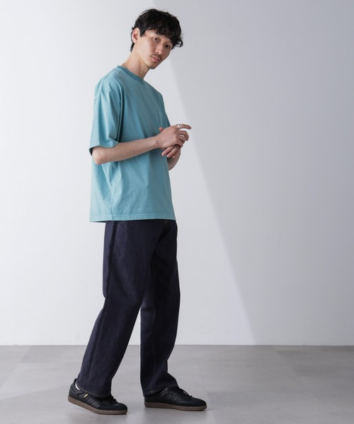PENNEYS（ぺニーズ）の「「PENNEYS」別注ピグメントTシャツ 半袖（Tシャツ/カットソー・メンズ・スミクロ/ピンク/ブルー・L/M）」の16枚目の写真