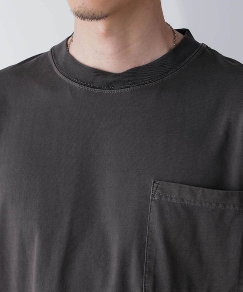 PENNEYS（ぺニーズ）の「「PENNEYS」別注ピグメントTシャツ 半袖（Tシャツ/カットソー・メンズ・スミクロ/ピンク/ブルー・L/M）」の11枚目の写真