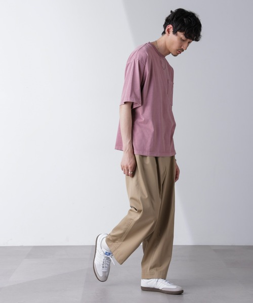 PENNEYS（ぺニーズ）の「「PENNEYS」別注ピグメントTシャツ 半袖（Tシャツ/カットソー・メンズ・スミクロ/ピンク/ブルー・L/M）」の21枚目の写真