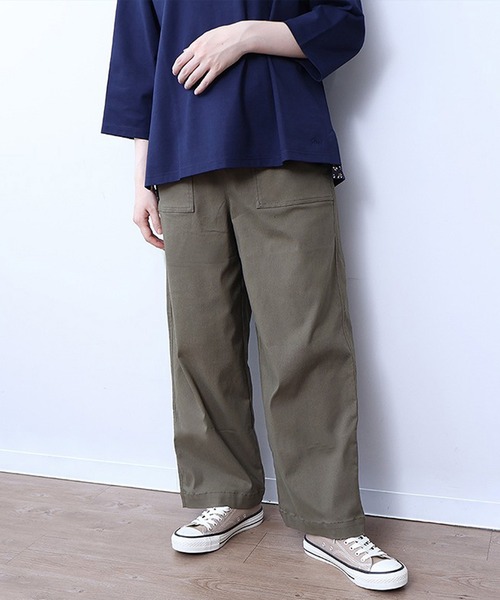 パンツ mint L～6L 大きいサイズ】ストレッチベイカーパンツ（その他パンツ