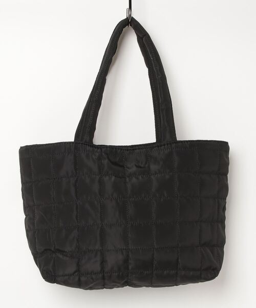 Solace（ソレイス）の「クッションキルティングビッグトート（トートバッグ・レディース・ブラック/グリーン・FREE）」の14枚目の写真