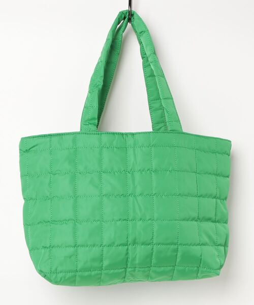 Solace（ソレイス）の「クッションキルティングビッグトート（トートバッグ・レディース・ブラック/グリーン・FREE）」の12枚目の写真