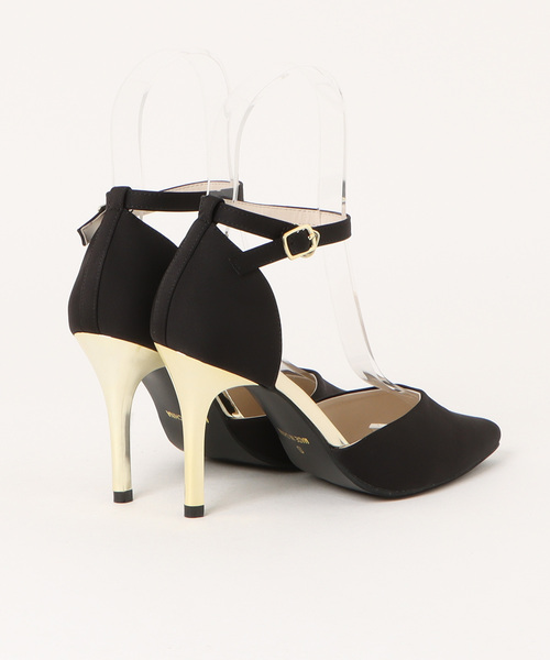 Parade（パレード）の「アーモンドトゥ　セパレートパンプス　511-WK（パンプス・レディース・ブラック/グレイッシュベージュ/ベージュ・S/M/L/LL）」の4枚目の写真