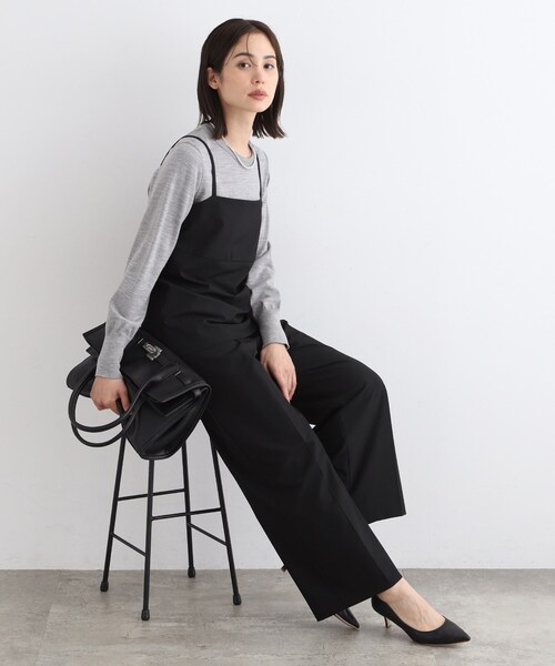 セール】【ウール100%】エクストラファインメリノ クルーネックニット