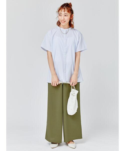 Lugnoncure(ルノンキュール)の「麻風イージーパンツ(その他パンツ・レディース・ブラック/カーキ/モカ・F)」の16枚目の写真