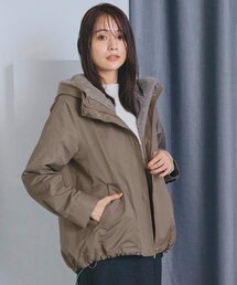 【撥水】3WAYフェイクファーライナーマウンテンパーカ