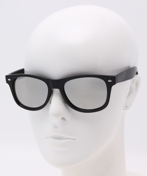 MYE-DO'（マイ・ドゥ）の「WF セルフレーム ミラーサングラス #TY2832-1M（サングラス・レディース・ブラック・FREE）」の4枚目の写真