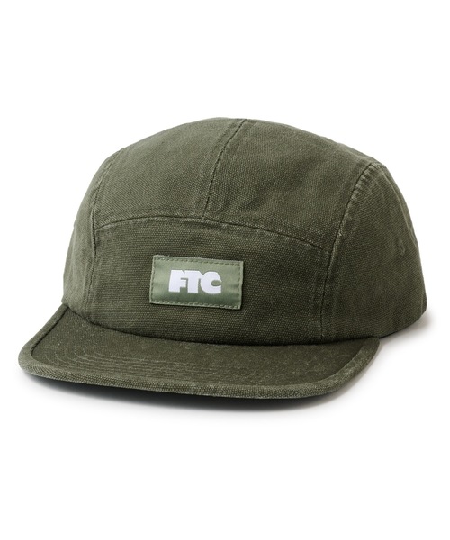 FTC（エフティーシー）の「WASHED CANVAS CAMP CAP（キャップ・メンズ・ブラック/カーキ/オリーブ・FREE）」の3枚目の写真