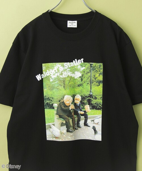 coen(コーエン)の「ROCK STANLEY(ロックスタンレー)別注 MUPPETS / プリントTシャツ(Tシャツ/カットソー・メンズ・ブラック/ホワイト/ネイビー・M/L/XL)」の2枚目の写真