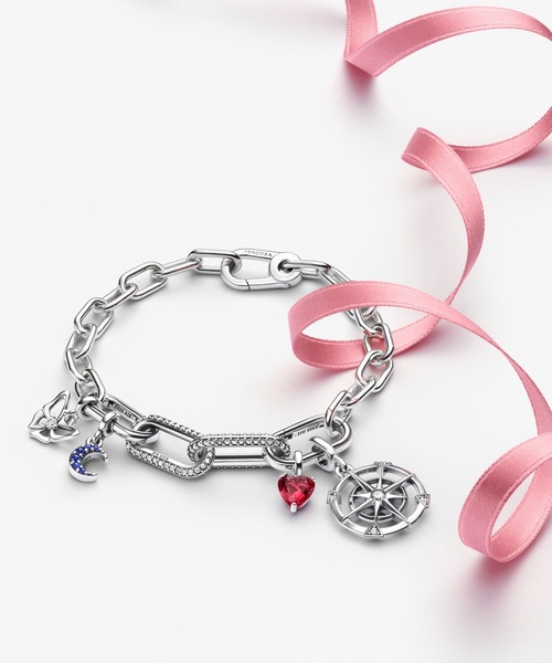 正規品パンドラピンクゴールドはハート チャーム 未使用 Sparkling Freehand Heart Charm