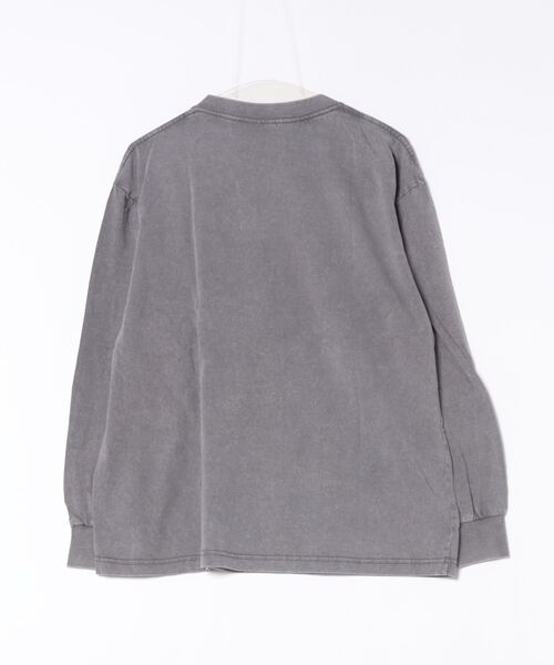 HOOK(フック)の「HOOK -select- ベーシックウォッシュロンTEE(Tシャツ/カットソー・メンズ・オリーブ/ブラウン/グレー/ブラック・XL/L/M)」の13枚目の写真