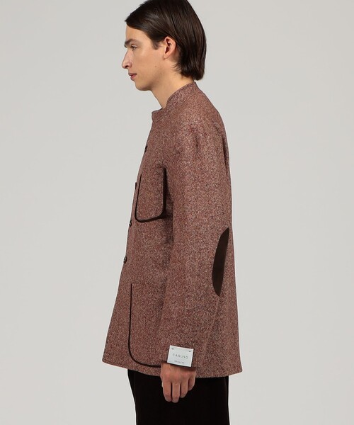 TOMORROWLAND (トゥモローランド)の「【別注】CARUSO フォレスティエールジャケット(ブルゾン・メンズ・レッド系その他・52/50/48)」の4枚目の写真