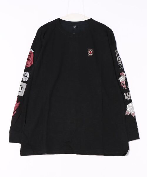チャイハネ（チャイハネ）の「【チャイハネ】ソルッティMEN'S長袖Tシャツ（Tシャツ/カットソー・メンズ・パープル/ホワイト/ブラック・FREE）」の12枚目の写真
