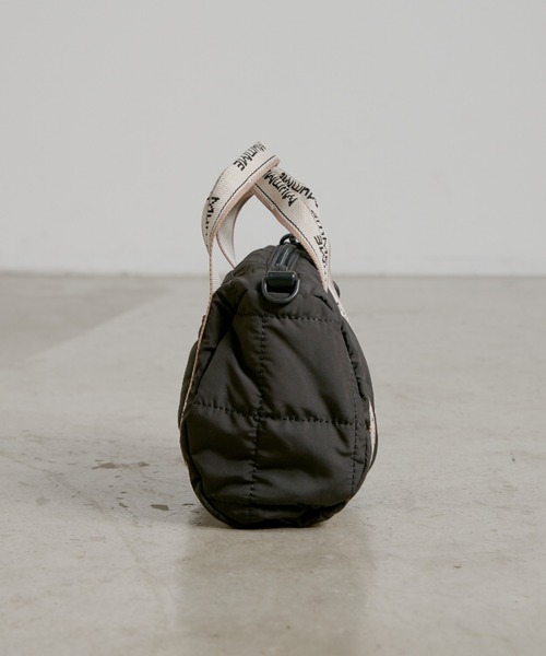 CIAOPANIC TYPY（チャオパニックティピー）の「新色登場！！【MumME】ジャガードテープキルティングミニボストンショルダー（ショルダーバッグ・レディース・ブラック/グレー/オフホワイト/シルバー/ホワイト・ONE SIZE）」の19枚目の写真