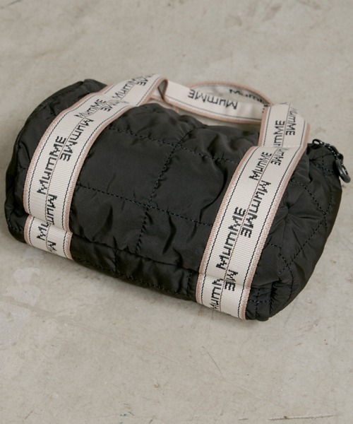 CIAOPANIC TYPY（チャオパニックティピー）の「新色登場！！【MumME】ジャガードテープキルティングミニボストンショルダー（ショルダーバッグ・レディース・ブラック/グレー/オフホワイト/シルバー/ホワイト・ONE SIZE）」の22枚目の写真