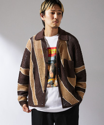 JOURNAL STANDARD relume（ジャーナルスタンダード　レリューム）の「CALIFORNIA クロシェアミ ニットカーディガン（カーディガン/ボレロ・メンズ）」