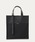 CULLNI�i�N���j�j�́uLeather Belt Handle �� Canvas Combination Mini Tote Bag�i�g�[�g�o�b�O�j�v�b�u���b�N