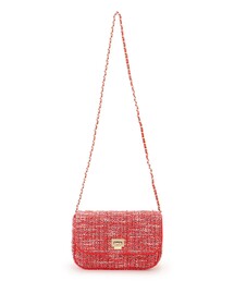 23区　ウールツイード皮革バッグ GIOLICA ツイード ショルダーバッグ / 23区 | ファッション通販