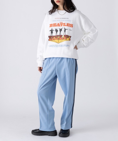 United Athle(ユナイテッドアスレ)の「雑誌『FINEBOYS』1月号にて目黒蓮さん着用!【United Athle】7.0オンス スムース サイドライン トラックパンツ 1902(スウェットパンツ・メンズ・ネイビー/ブラック/ブラック系その他2/サックスブルー/グレー/ベージュ・M/L/XL/S)」の21枚目の写真