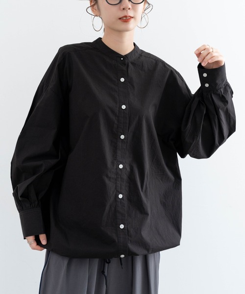 refinedworks（リファインドワークス）の「【refinedworks】 refinedworks人気のサークルブラウス！（シャツ/ブラウス・レディース・ブラック/ブルー/ホワイト・FREE）」の2枚目の写真