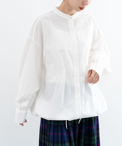 refinedworks（リファインドワークス）の「【refinedworks】 refinedworks人気のサークルブラウス！（シャツ/ブラウス・レディース・ブラック/ブルー/ホワイト・FREE）」の6枚目の写真