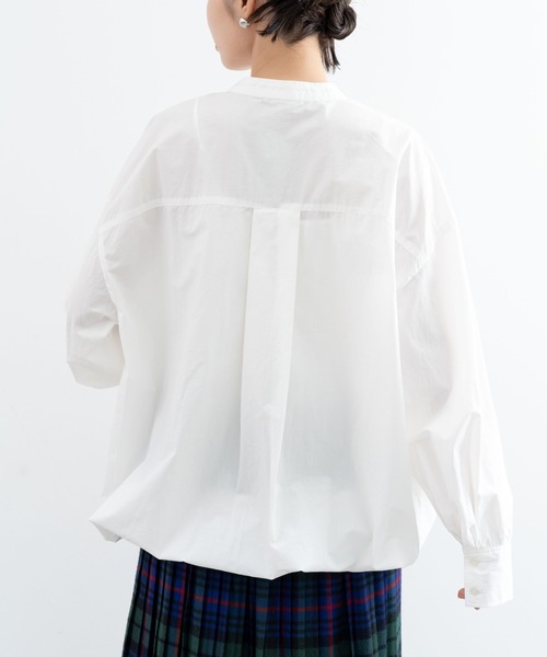 refinedworks（リファインドワークス）の「【refinedworks】 refinedworks人気のサークルブラウス！（シャツ/ブラウス・レディース・ブラック/ブルー/ホワイト・FREE）」の7枚目の写真